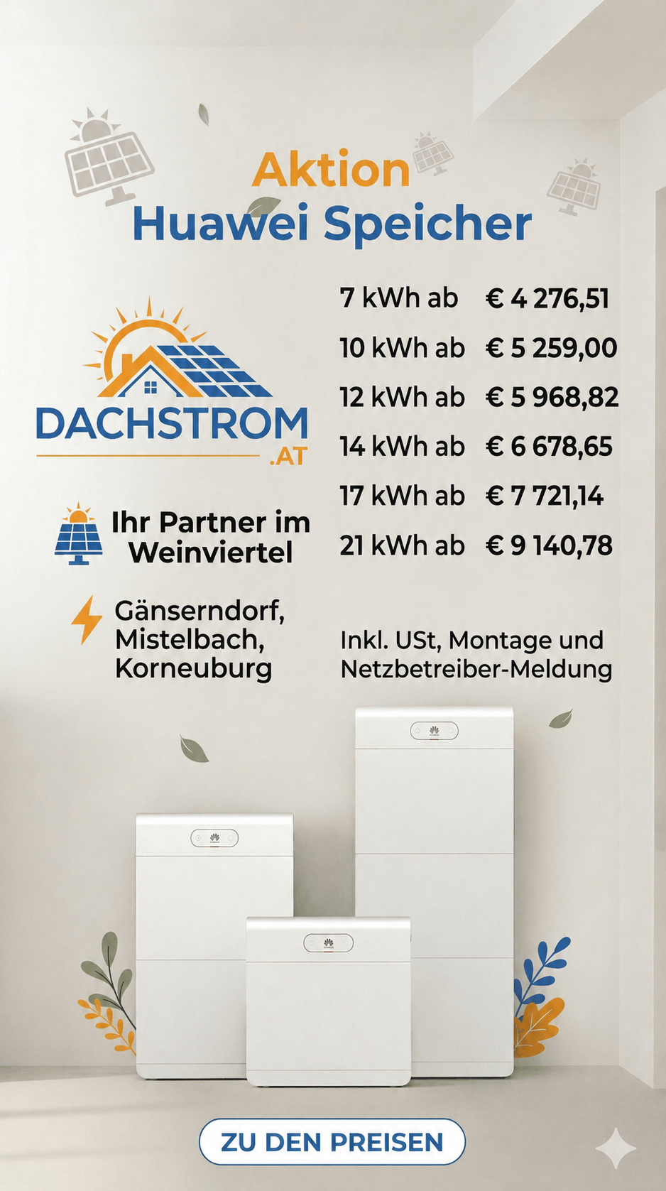 Huawei Speicher Preise